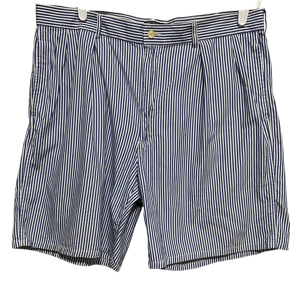 Polo by Ralph Lauren Striped Vintage Made in USA Classic Golf Short Size 38